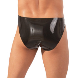 SLIPY MĘSKIE LATEKSOWE CZARNE S/M/L