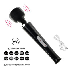 STYMULATOR RÓŻDŻKA MASAŻER USB 10 FUNKCJI WIBRACJI