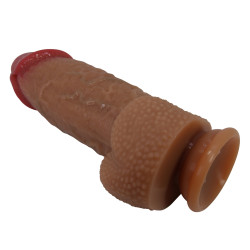 DILDO PRETTY LOVE ACHILLE 8,6" 22CM SILICONE