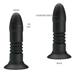 KOREK PLUG MR PLAY - VIBRATING 4 WIBRACJE 4 PCHNIĘCIA USB PILOT