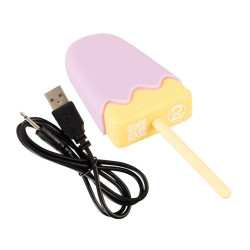 MASAŻER OBUSTRONNY 10 TRYBÓW WIBRACJI VIBRATING POPSICLE