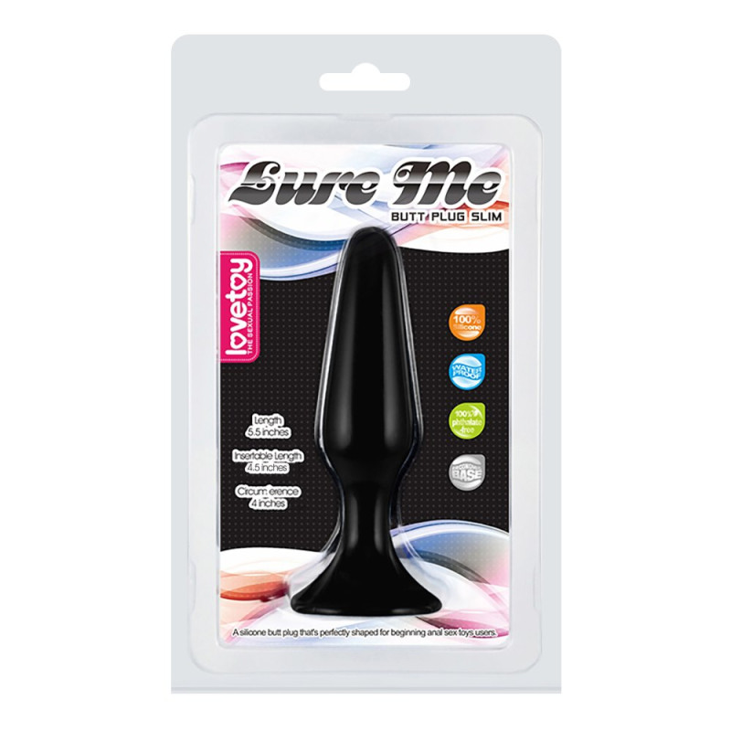 KOREK LURE ME SILICONE ANAL PLUG L