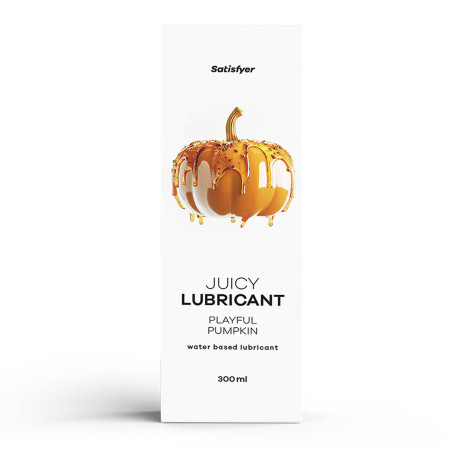 SATISFYER LUBRYKANT NA BAZIE WODY ZABAWNA DYNIA /PLAYFUL PUMPKIN/300ML