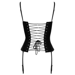 GORSET CZARNY / CORSET BLACK L