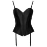 GORSET CZARNY / CORSET BLACK S