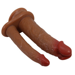 WIBRATOR PRETTY LOVE - DOUBLE DILDO HULBERT 6.9" 7 FUNKCJI