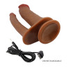 WIBRATOR PRETTY LOVE - DOUBLE DILDO HULBERT 6.9" 7 FUNKCJI