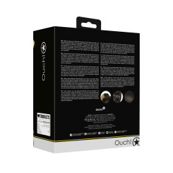 MASKA Z BLOND KUCYKIEM CZARNA