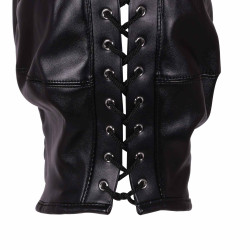 MASKA Z BLOND KUCYKIEM CZARNA