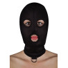 MASKA CZARNA Z PIERŚCIENIEM D ROZMIAR M/L/XL