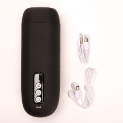 MASTURBATOR SSANIE 8 TRYBÓW / WIBRACJE 8 TRYBÓW  USB