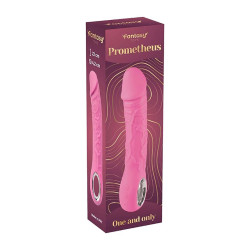 WIBRATOR PROMETHEUS PINK 10 TRYBÓW WIBRACJI FUNKCJA GRZANIA USB