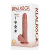 RELISTYCZNY WIBRATOR REALROCK  7" / 18 CM FLESH TAN