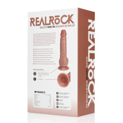RELISTYCZNY WIBRATOR REALROCK  7" / 18 CM FLESH TAN