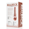 RELISTYCZNY WIBRATOR REALROCK  7" / 18 CM FLESH TAN