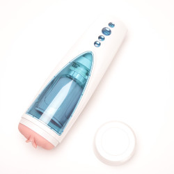 MASTURBATOR WAGINA RUCH POSUWIST-OBROTOWY 10 TRYBÓW USB