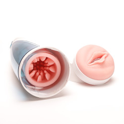 MASTURBATOR WAGINA RUCH POSUWIST-OBROTOWY 10 TRYBÓW USB