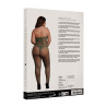 BODYSTOCKING ZIELONE KORONKI I SIATCZKI PLUS SIZE XL-4XL