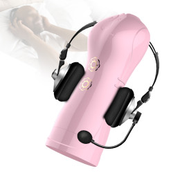 MASTURBATOR WIBRATOR / PULSATOR 7+7 FUNKCJI PINK