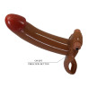 STRAP-ON PRETTY LOVE  BRADDEN DILDO 6.7" 10 WIBRACJI