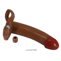 STRAP-ON PRETTY LOVE  BRADDEN DILDO 6.7" 10 WIBRACJI