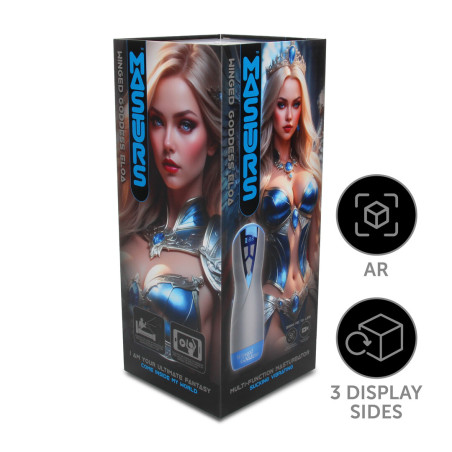 ELOA - SKRZYDLATA BOGINI - WIELOFUNKCYJNY MASTURBATOR SSANIE & WIBRACJE