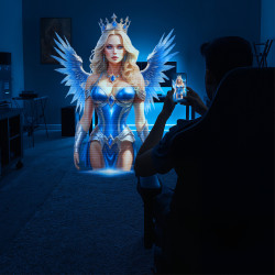 ELOA - SKRZYDLATA BOGINI - WIELOFUNKCYJNY MASTURBATOR SSANIE & WIBRACJE