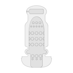 SOLARA CZARODZIEJKA OGNIA WIELOFUNKCYJNY MASTURBATOR OGRZEWANIE & WIBRACJE & PCHNIĘCIA