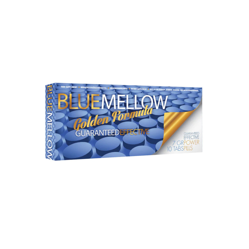 BLUE MELLOW 10 SZT TABLETEK STYMULUJACYCH