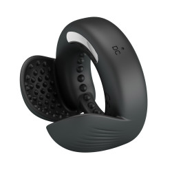 PRETTY LOVE SILIKONOWY WIBRUJĄCY PIERŚCIEŃ QUENTIN 10 WIBRACJI USB