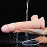 DILDO Z PRZYSSAWKĄ I Z FUNKCJĄ WYTRYSKU 22,9 CM