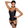 GORSET CZARNY / CORSET BLACK M