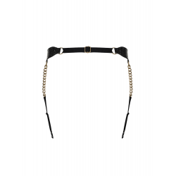 OBSESSIVE A 767 PAS DO POŃCZOCH CZARNY XL/XXL