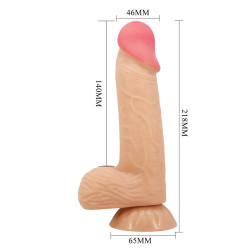 DILDO PRETTY LOVE LISSLE  8,1" 20,6 CM
