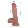 DILDO PRETTY LOVE CREEL 8,1" 20,5 CM