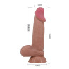 DILDO PRETTY LOVE DUVAL  7,6"  19,4 CM