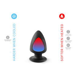 PLUG KOREK SD MODEL 1  BLACK 8 CM