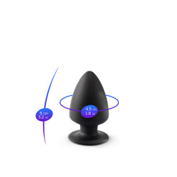 PLUG KOREK SD MODEL 1  BLACK 8 CM