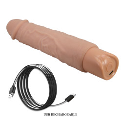 PRETTY LOVE  RUFUS REALISTIC VIBRATING DILDO 9,3" 23,8 CM