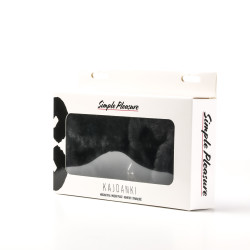 KAJDANKI METALOWE Z FUTERKIEM CZARNE