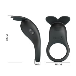 PRETTY LOVE CARLTON WIBRUJĄCY PIERŚCIEŃ NA PENISA USB