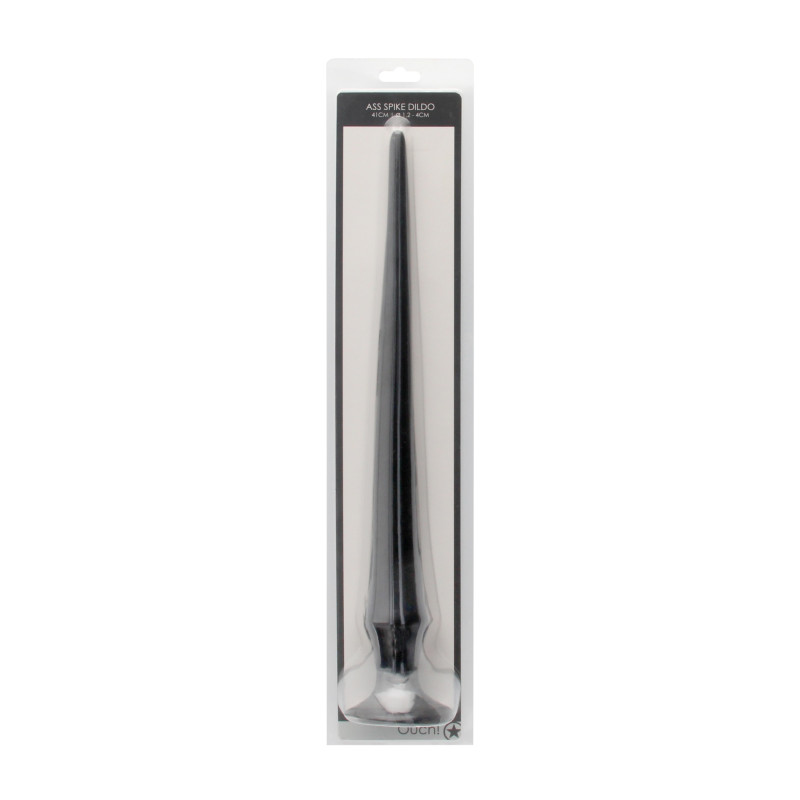 ASS SPIKE DILDO 41CM BLACK