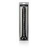 WIRUJĄCY WĄŻ ANALNY / SWIRLED ANAL SNAKE 12" 30CM BLACK