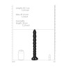 WĄŻ ANALNY  STACKED ANAL SNAKE 12'' 30 CM