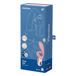 WIBRATOR SATISFYER HUG ME CONNECT APP PINK