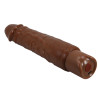 PRETTY LOVE  RUFUS REALISTIC VIBRATING DILDO 9,3" 23,8 CM BROWN