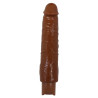 PRETTY LOVE SOREN REALISTIC VIBRATING DILDO 9,9" 25,2 CM BROWN