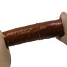 PRETTY LOVE SOREN REALISTIC VIBRATING DILDO 9,9" 25,2 CM BROWN
