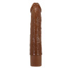 PRETTY LOVE LEANDER REALISTIC VIBRATING DILDO 7,9" 20,3 CM BROWN