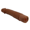 PRETTY LOVE LEANDER REALISTIC VIBRATING DILDO 7,9" 20,3 CM BROWN
